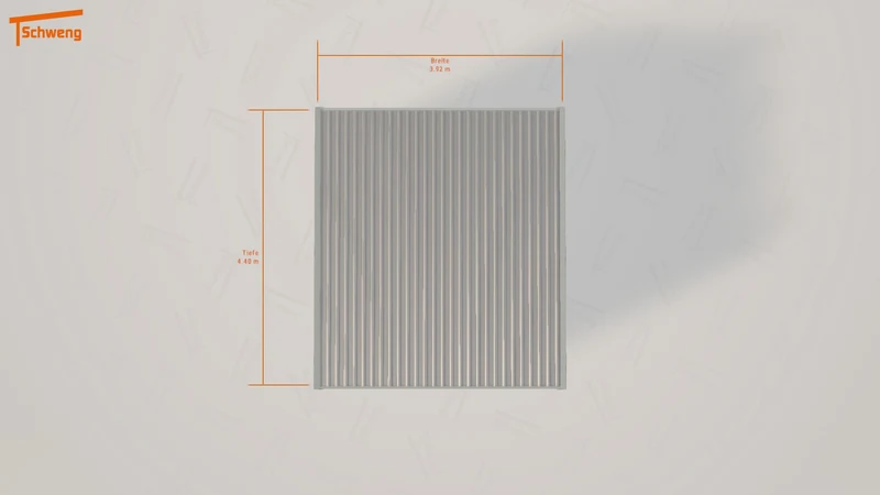 #DE Schweng Flachdachcarport C600 (ID rj3q7m) #MTG