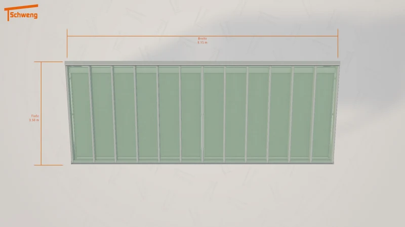 #DE Schweng Terrassenüberdachung S400 (ID pb3ky3)