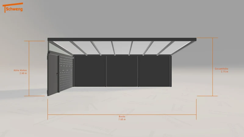 #DE Schweng Pultdachcarport S350 (ID n53b84) #MTG