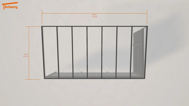 #DE Schweng Pultdachcarport S350 (ID n53b84) #MTG