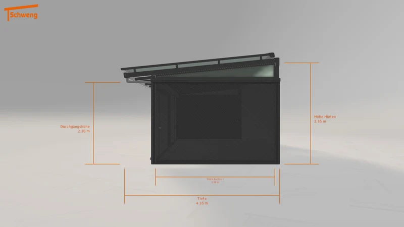 #DE Schweng Terrassenüberdachung S400 (ID pb3zm8)