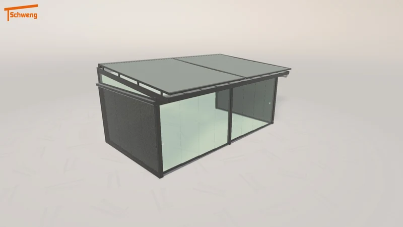 #DE Schweng Terrassenüberdachung S400 (ID bk8nbq)