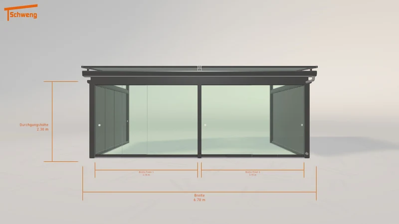 #DE Schweng Terrassenüberdachung S400 (ID bk8nbq)