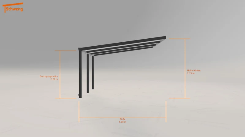 #DE Schweng Terrassenüberdachung S400 (ID 77gzd7)