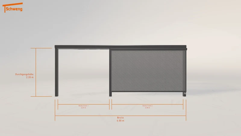#DE Schweng Terrassenüberdachung S400 (ID 9wdb2q)