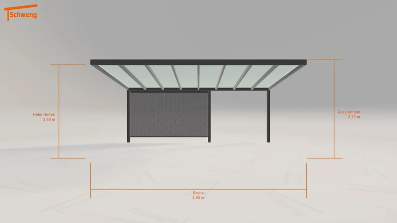 #DE Schweng Terrassenüberdachung S400 (ID 9wdb2q)