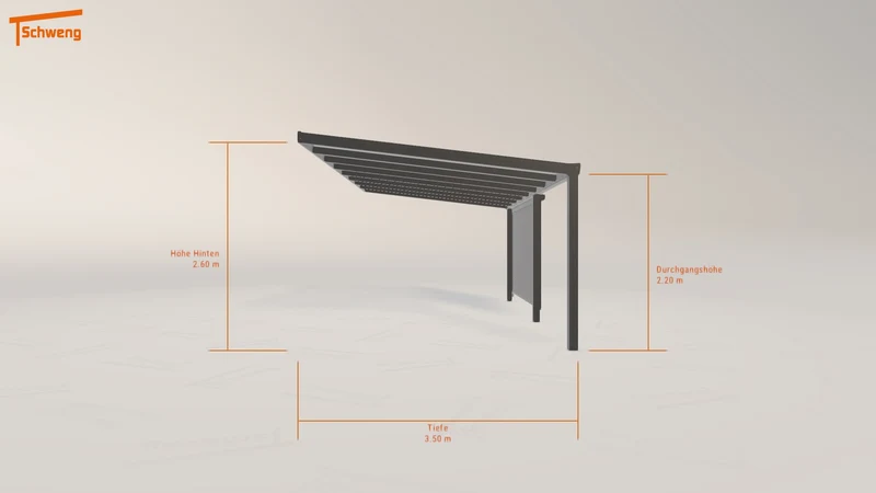 #DE Schweng Terrassenüberdachung S400 (ID 9wdb2q)