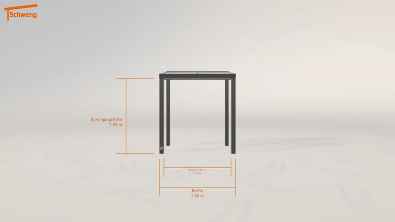 #DE Schweng Terrassenüberdachung S350 (ID bk83dp)