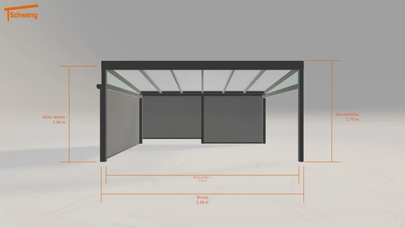 #AT Schweng Terrassenüberdachung S400 (ID pb3r7v)