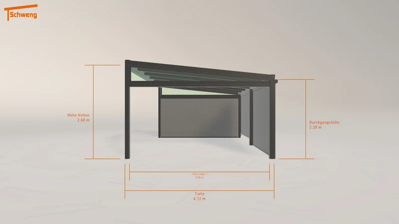 #AT Schweng Terrassenüberdachung S400 (ID pb3r7v)