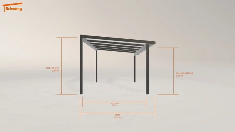 #CH Schweng Terrassenüberdachung S350 (ID qd3vpv)