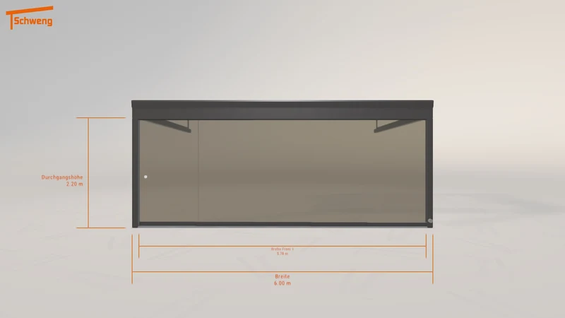 #DE Schweng Terrassenüberdachung S400 (ID rjzp8g)