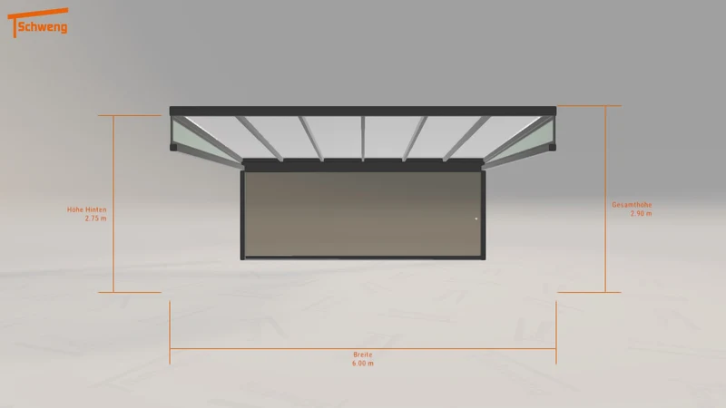 #DE Schweng Terrassenüberdachung S400 (ID rjzp8g)