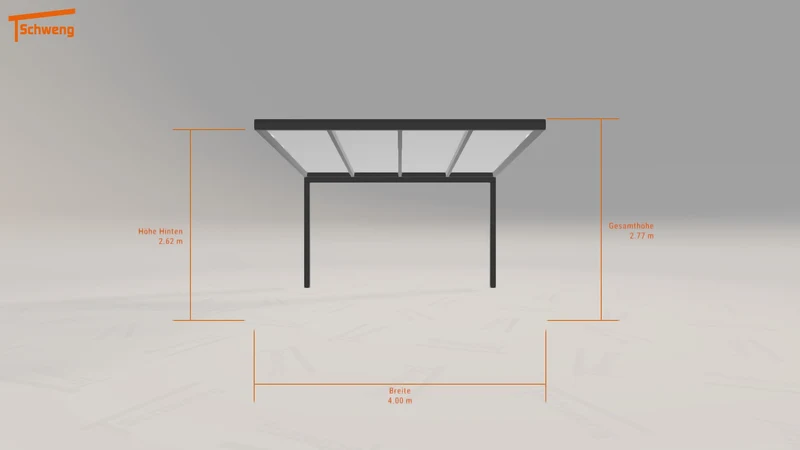 #DE Schweng Pultdachcarport S350 (ID bkgv4p) #MTG