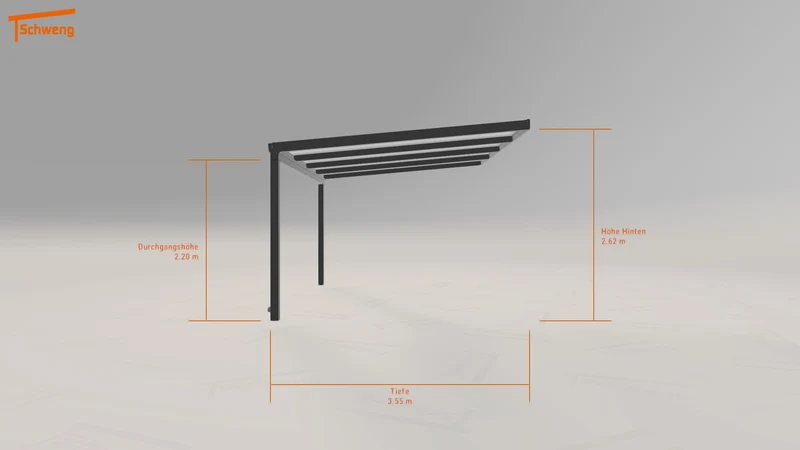 #DE Schweng Pultdachcarport S350 (ID bkgv4p) #MTG