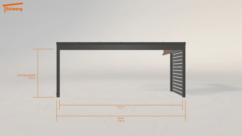 #DE Schweng Pultdachcarport S350 (ID ygnxvr) #MTG