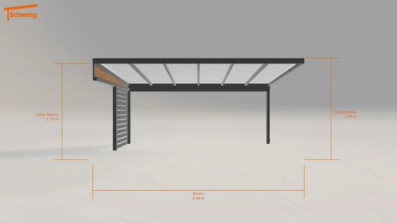 #DE Schweng Pultdachcarport S350 (ID ygnxvr) #MTG