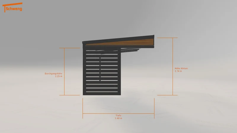 #DE Schweng Pultdachcarport S350 (ID ygnxvr) #MTG
