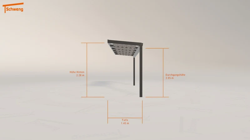 #DE Schweng Terrassenüberdachung S350 (ID 5mgvvd)