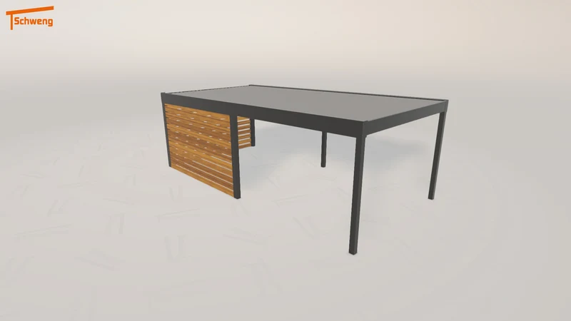 #DE Schweng Flachdachcarport C600+ (ID ygk998) #MTG