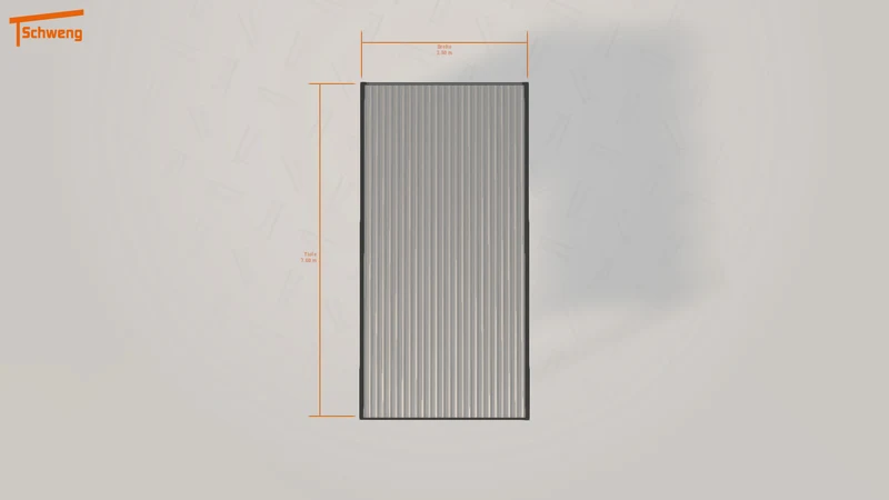 #DE Schweng Flachdachcarport C600+ (ID ygk998) #MTG