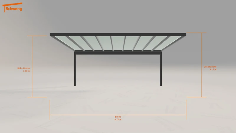#DE Schweng Terrassenüberdachung S400 (ID 2qgmm9)