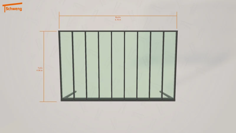 #DE Schweng Terrassenüberdachung S400 (ID 2qgmm9)