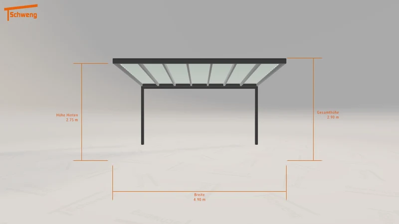 #DE Schweng Terrassenüberdachung S400 (ID 85b3ym) #MTG
