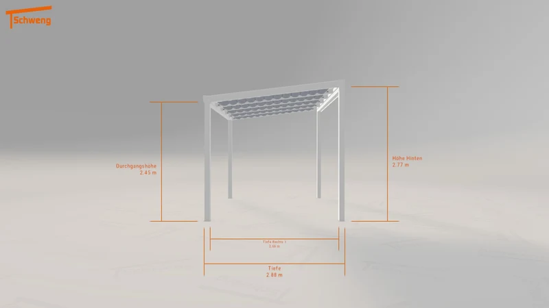 #DE Schweng Terrassenüberdachung S400 (ID 42gmj5)