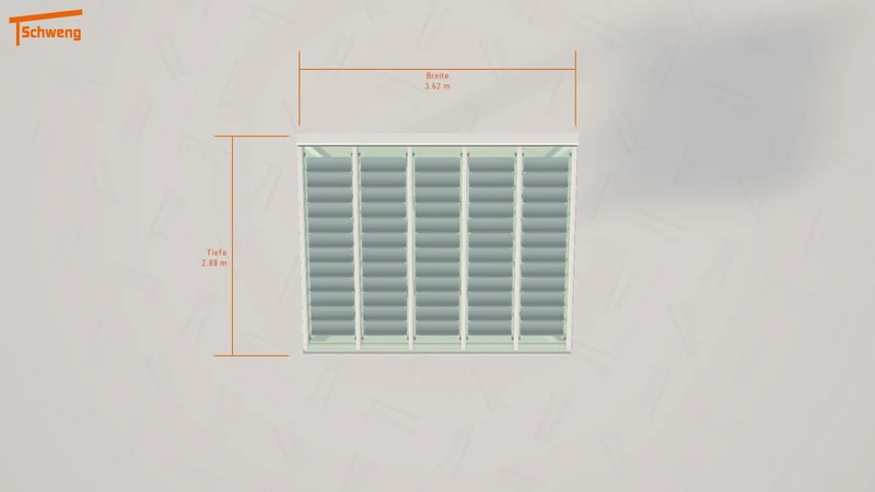 #DE Schweng Terrassenüberdachung S400 (ID 42gmj5)