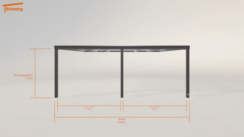 #DE Schweng Pultdachcarport S400 (ID x7kmwb) #MTG