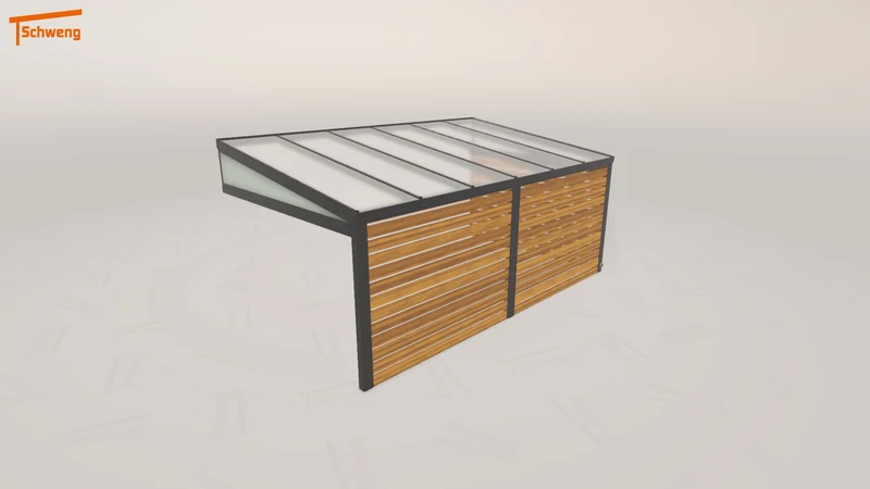 #DE Schweng Pultdachcarport S350 (ID x7kr8g) #MTG