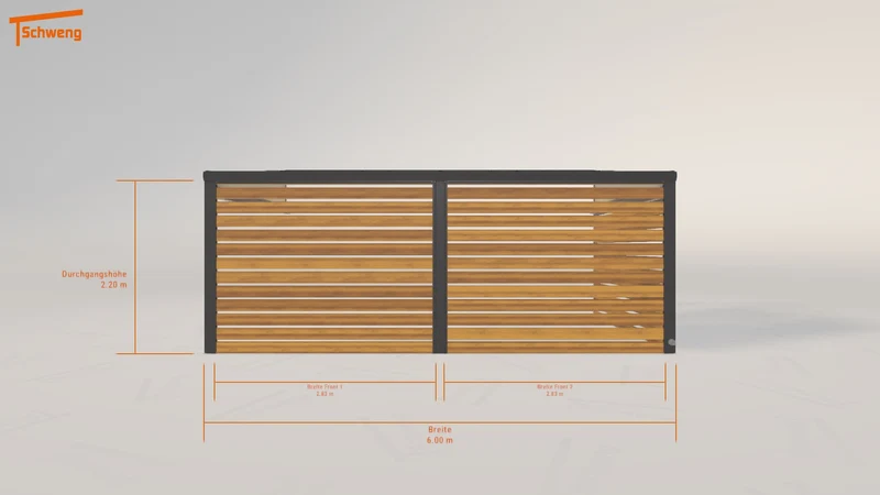 #DE Schweng Pultdachcarport S350 (ID x7kr8g) #MTG