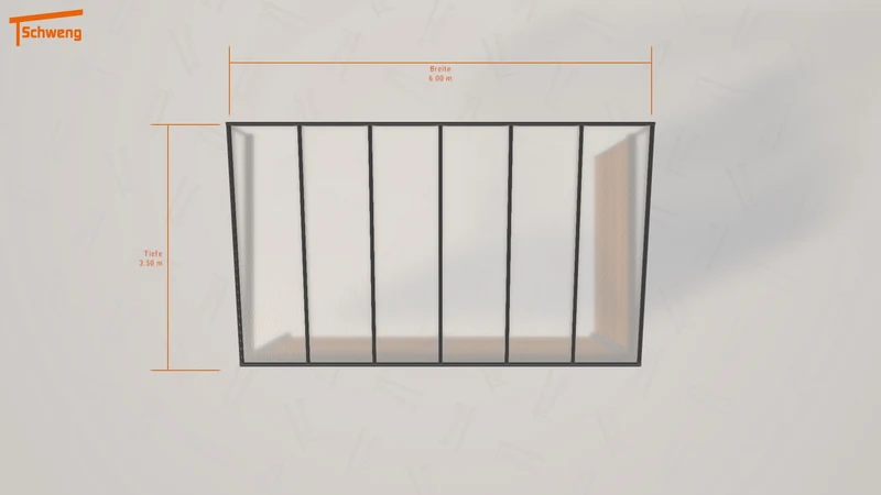 #DE Schweng Pultdachcarport S350 (ID x7kr8g) #MTG