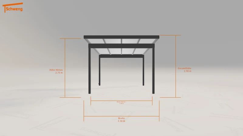 #DE Schweng Pultdachcarport S400 (ID pb3p7k) #MTG