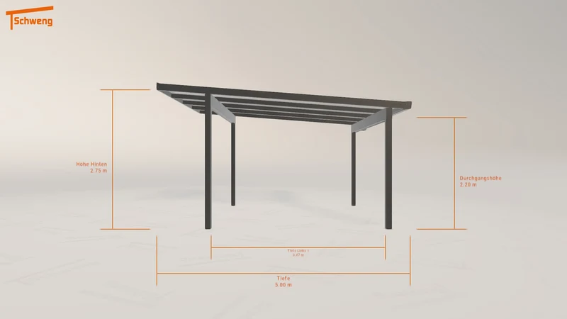 #DE Schweng Pultdachcarport S400 (ID pb3p7k) #MTG