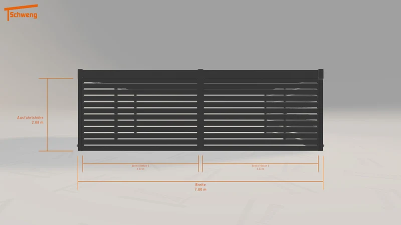 #DE Schweng Flachdachcarport C600+ (ID x7k8p8)