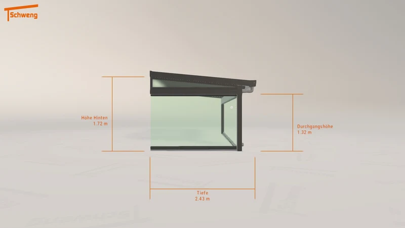 #DE Schweng Terrassenüberdachung S400 (ID bk8p4q)