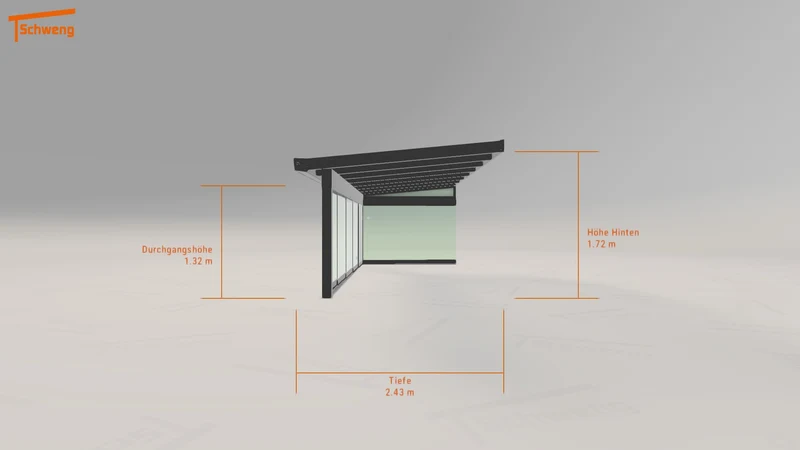 #DE Schweng Terrassenüberdachung S400 (ID bk8p4q)