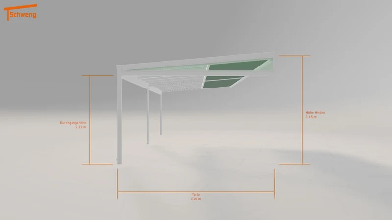 #DE Schweng Terrassenüberdachung S400 (ID 85rg8w)