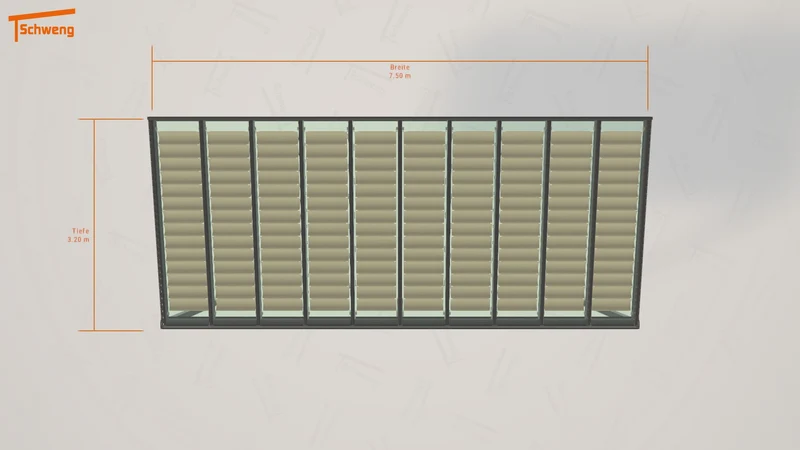 #DE Schweng Terrassenüberdachung S400 (ID 5mgv3p)