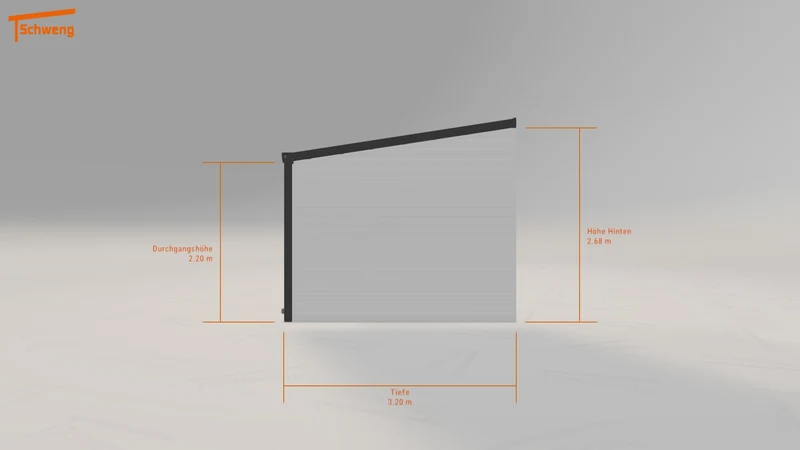 #AT Schweng Terrassenüberdachung S400 (ID 85rw22)