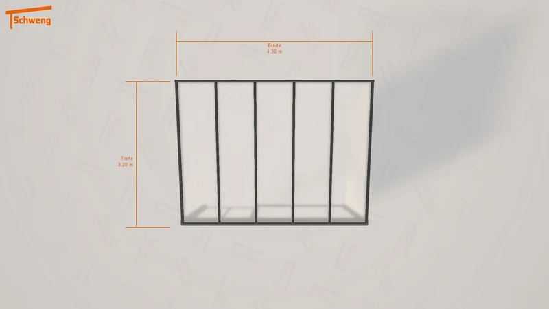 #AT Schweng Terrassenüberdachung S400 (ID 85rw22)