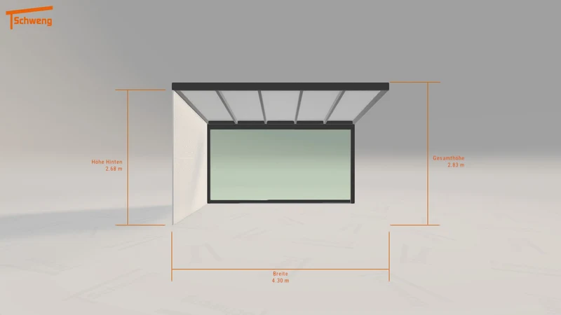 #AT Schweng Terrassenüberdachung S400 (ID x7km88)