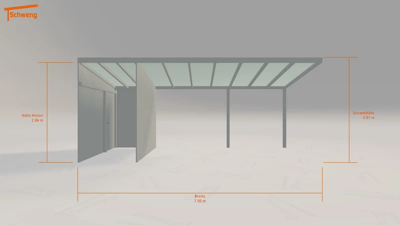 #DE Schweng Pultdachcarport S350 (ID g7b45n) #MTG