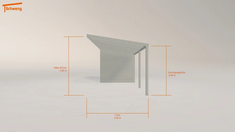 #DE Schweng Pultdachcarport S350 (ID g7b45n) #MTG