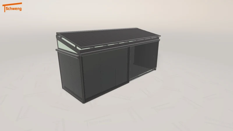 #DE Schweng Terrassenüberdachung S400 (ID 42g8r7)