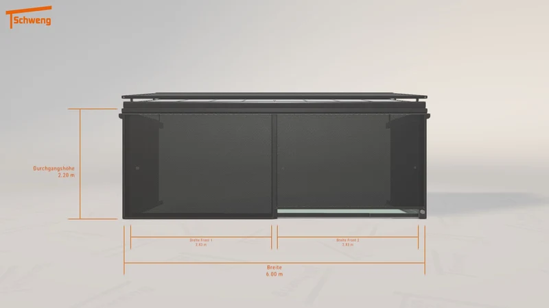#DE Schweng Terrassenüberdachung S400 (ID 42g8r7)