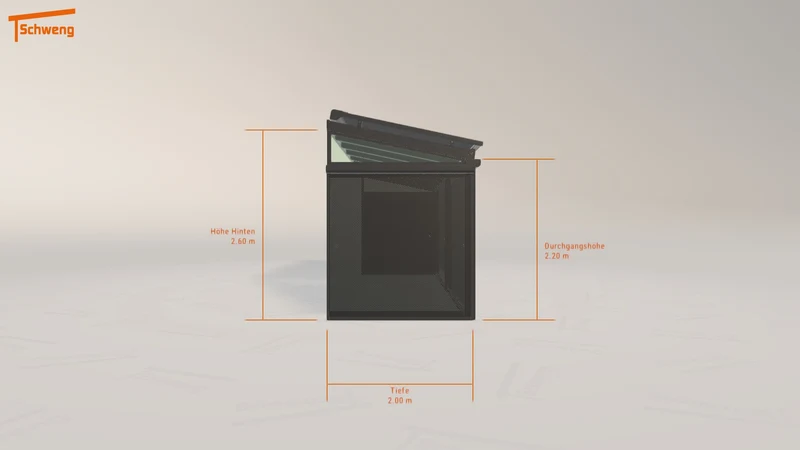 #DE Schweng Terrassenüberdachung S400 (ID 42g8r7)
