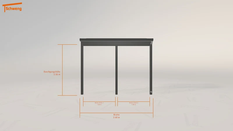 #DE Schweng Terrassenüberdachung S350 (ID g7bxvq)